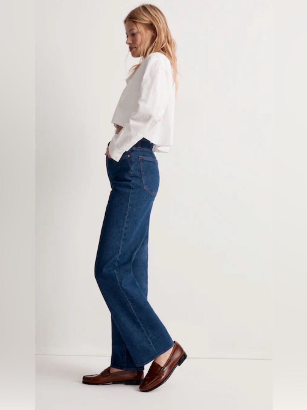 Madewell 
The Perfect Vintage Wide-Leg Jean
